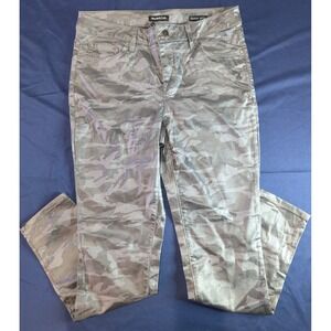 Needle & Cloth Women's Size 10 Camouflage Print Skinny‎ Ankle Jeans